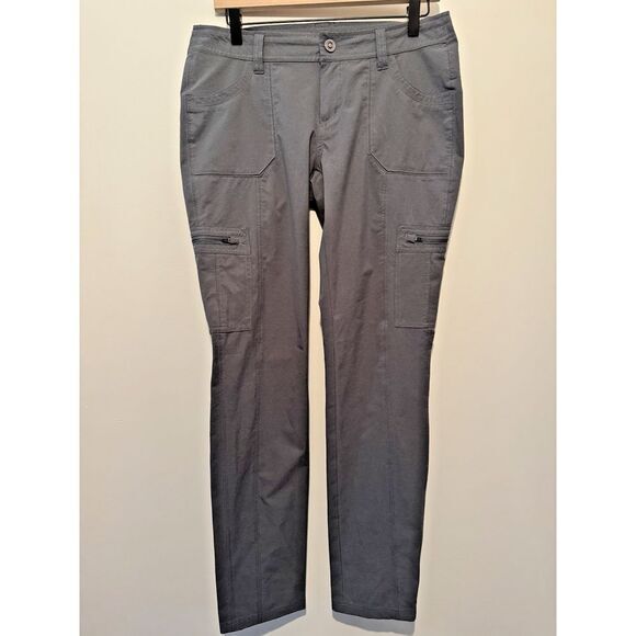 Kuhl Women's 8‎ Reg Gray Cargo Climbing Outdoors Hiking Work Casual Pants - Picture 1 of 7